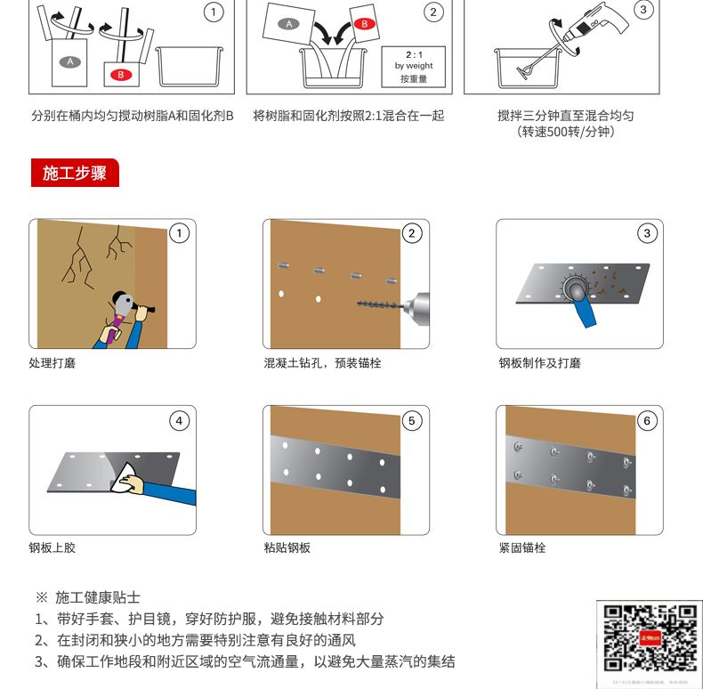 包钢贺州粘钢加固施工过程